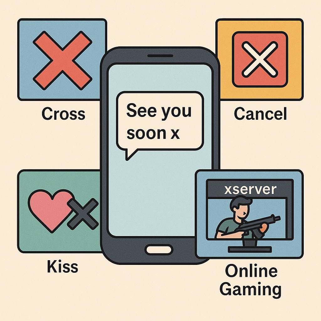 X = Kiss? Cross? Cancel? Here’s What the ‘X’ Symbol Really Means in Digital Chat