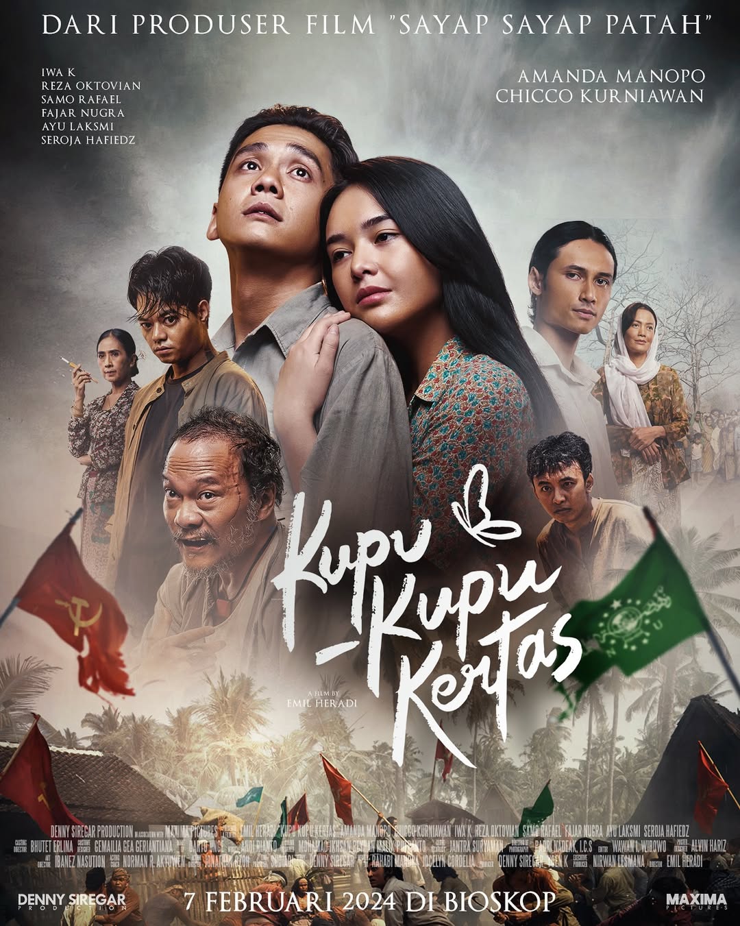 FILM KUPU-KUPU KERTAS: KETIKA CINTA TERHALANG IDEOLOGI